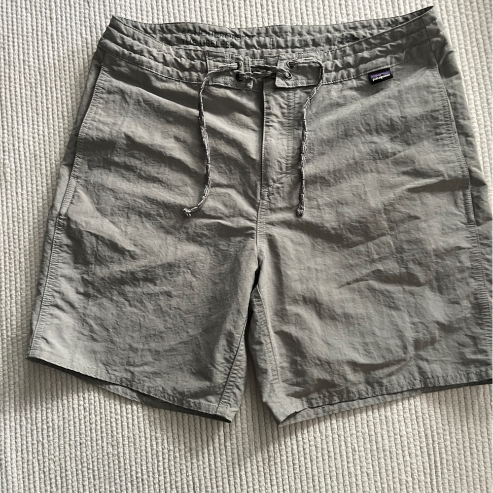 Patagonia Men's Gray Board Athletic Shorts